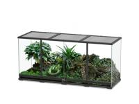 Terrarium 132x45x60 Noir "LIVRAISON INCLUSE"