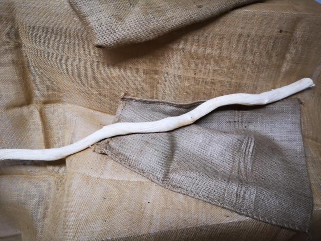 Liane blanche naturelle 110-120 cm
