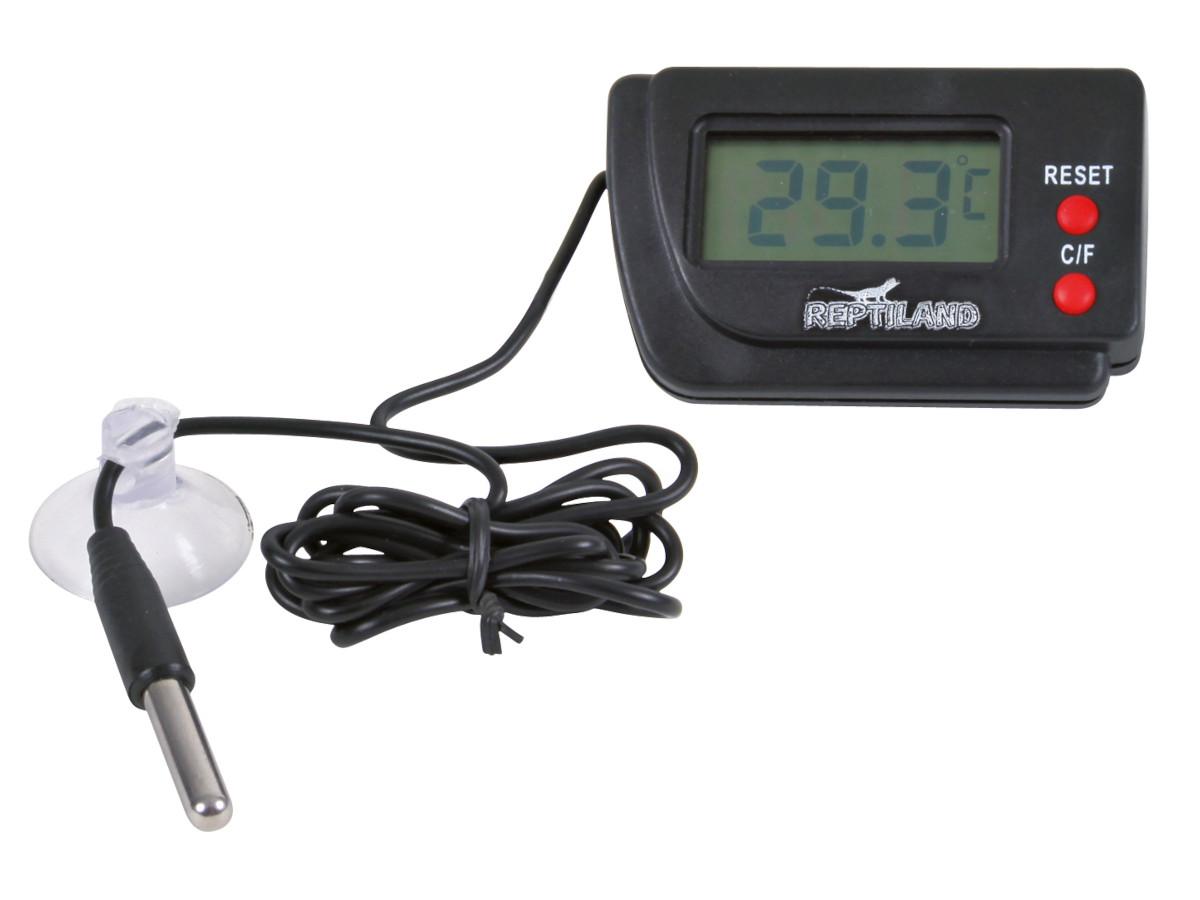 Thermomètre Hygromètre digital pour terrarium avec sonde Trixie Reptiland