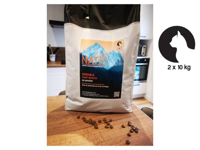 PREMIUM CHAT SENSIBLE 20 kg  2 X 10 KG. 